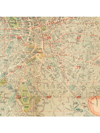 Planul general al Municipiului București, 1938 + Planul Municipiului București pe anul 1945 