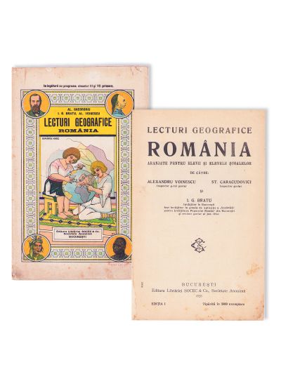 Lecturi geografice - România, 1928