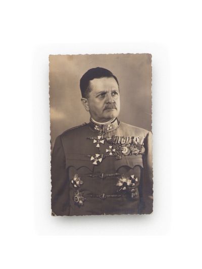 Vilmos Nagy de Nagybaczon, fotografie tip carte poștală, atelier Brunhuber