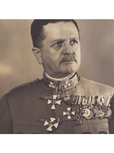 Vilmos Nagy de Nagybaczon, fotografie tip carte poștală, atelier Brunhuber