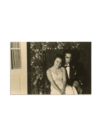 Tudor Greceanu alături de iubita sa, două fotografii de epocă