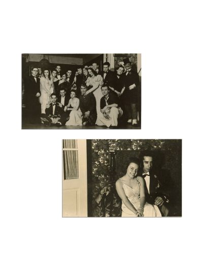 Tudor Greceanu alături de iubita sa, două fotografii de epocă