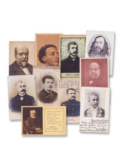 Personalități politice din spațiul românesc, 10 cărți poștale fotografice