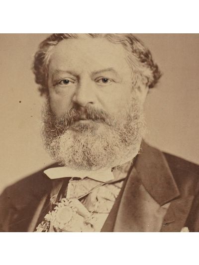 Prim-ministrul Dimitrie Ghica, fotografie de mari dimensiuni