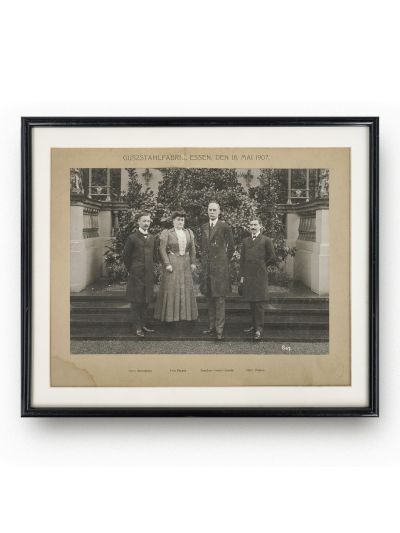 General Constantin Coandă în Essen, fotografie de epocă