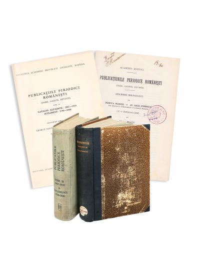 Publicațiile Periodice Românești, 1913-1969, două tomuri