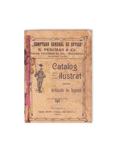 Primul catalog cu prezervative și alte articole intime și de igienă din România, 1909