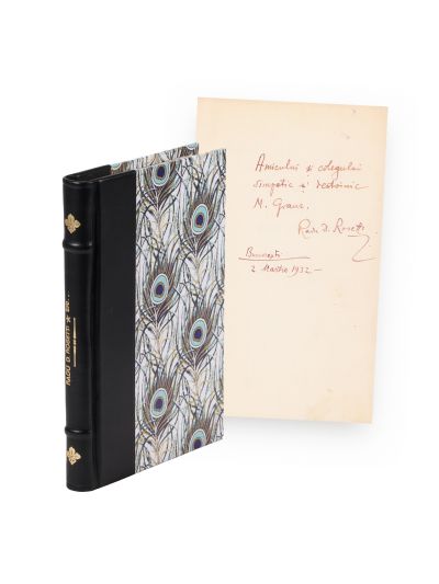 Radu D. Rosetti, Eri…, 1931, cu dedicație
