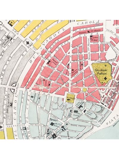 Planul orașului Brăila, 1897