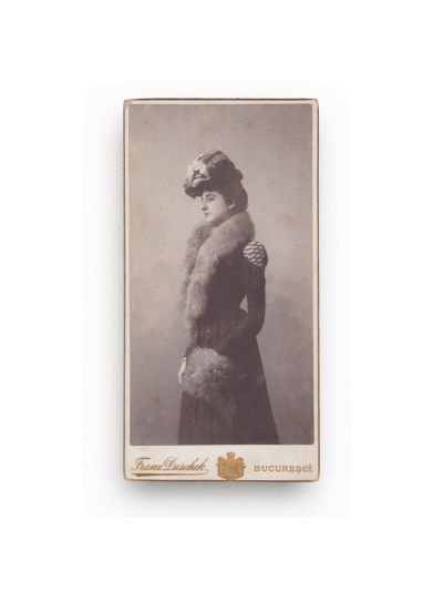 Maruca Cantacuzino, fotografie de epocă, atelier Franz Duschek