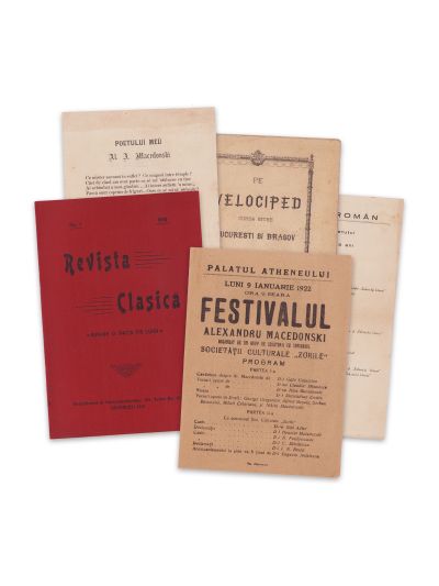 Cinci documente privitoare la poetul Alexandru Macedonski