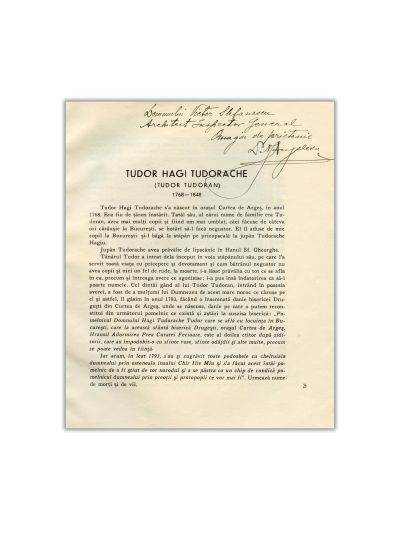 Dr. Nicolae I. Angelescu, Negustorii de odinioară, 3 volume, cu dedicație pentru arh. Victor Stephănescu