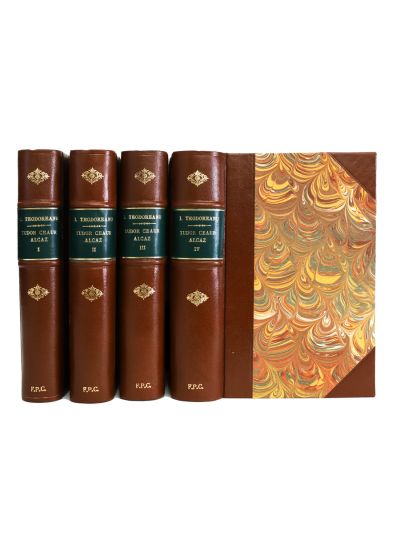 Ionel Teodoreanu, Tudor Ceaur Alcaz, 4 volume, cu dedicație pentru Gh. Petrovici