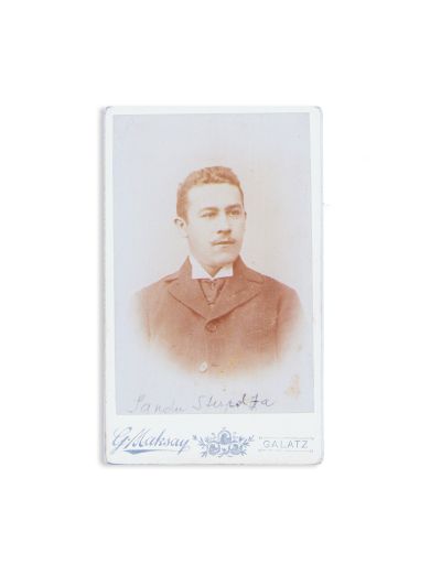 Alexandru D. Sturdza, fotografie format carte-de-visite