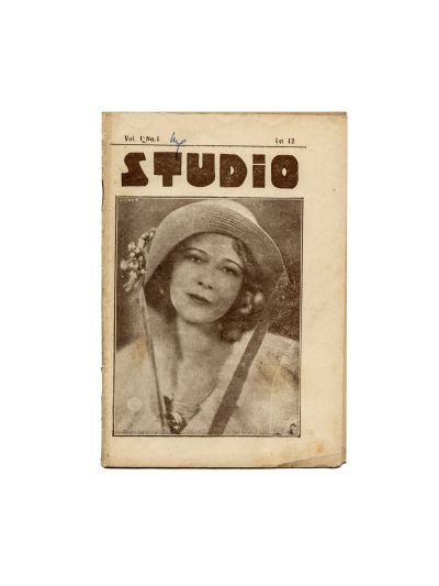 Publicația „Studio”, Anul I, Nr. 1, [1930]