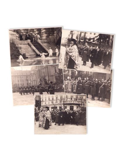 Regele Carol al II-lea la Serbările Bobotezei, cinci fotografii de epocă