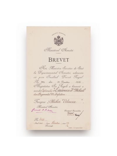 Lăzărescu I. Mihail și Alexandru Bellu, trei brevete, 1922-1934