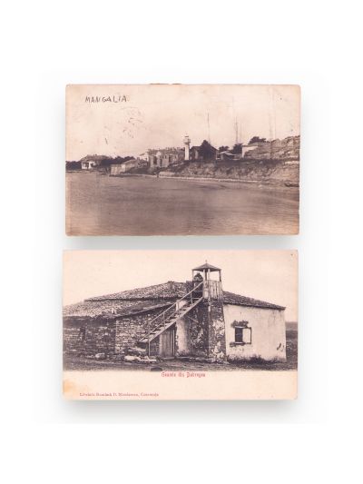 Geamii din Mangalia, patru cărți poștale fotografice