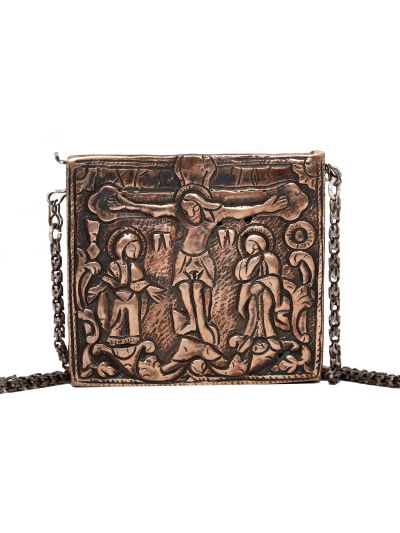 Răstignirea Domnului, relicvar grecesc, secolul al XIX-lea