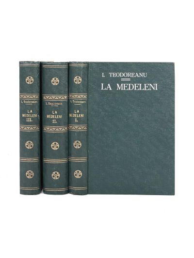 Ionel Teodoreanu, La Medeleni, 3 volume, cu autograf
