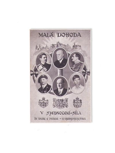 Mica Antantă, fotografie tip carte poștală