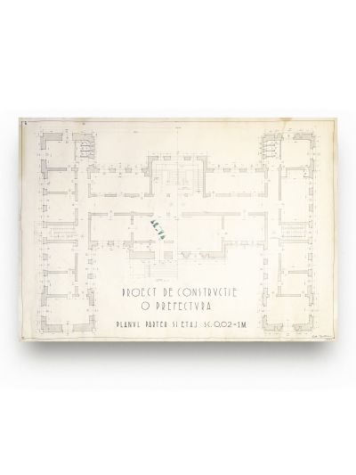 Proiectul Parcului Național Sportiv de la Snagov + Proiect de construcție a unei prefecturi, arhitect Stanislav Bortnovski