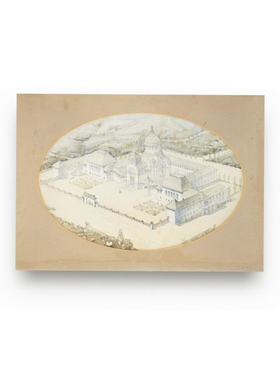 Proiectul Catedralei Maglavit, arhitect Constantin Pomponiu