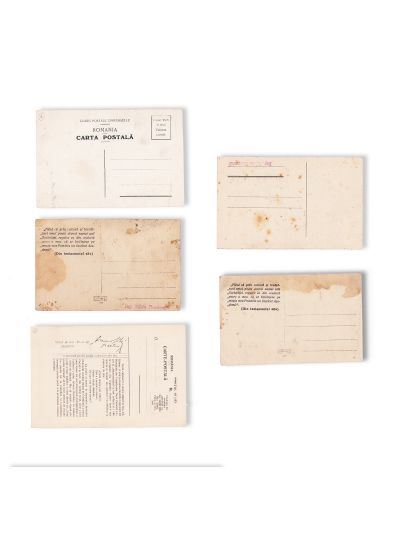 Vasile Lucaciu, Anastasie Bașotă, Isidor Vorobchievici, cinci fotografii tip carte poștală