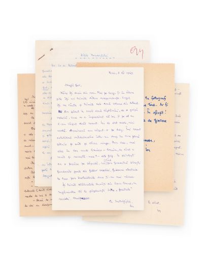 Ion Caraion, corespondență pentru Geo Dumitrescu, 1967-1969