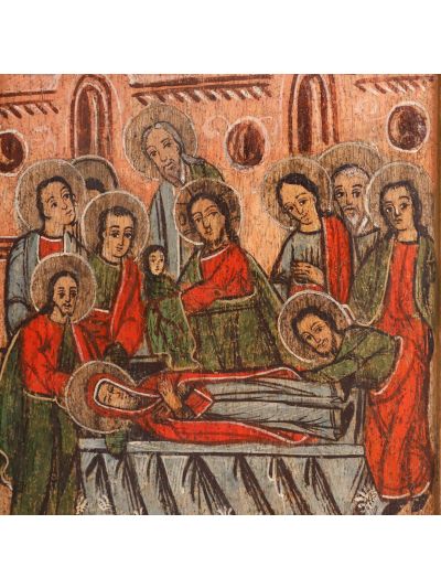 Icoană pe lemn, Adormirea Născătoarei de Dumnezeu