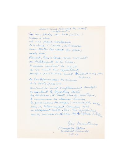 Florin și Mihail Steriade, trei corespondențe pentru Geo Dumitrescu, 1968-1970