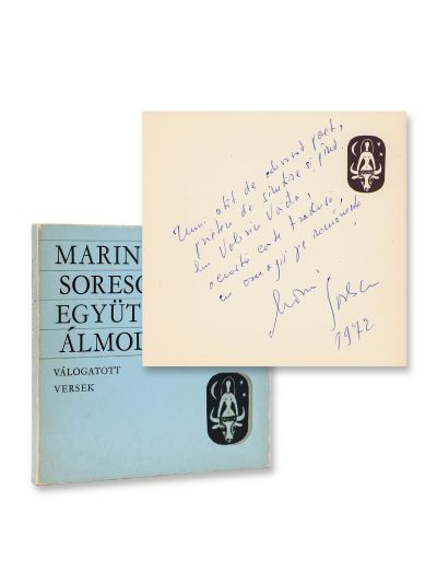 Marin Sorescu, Visăm și noi, 1971, cu dedicație pentru Valeriu Vaida 