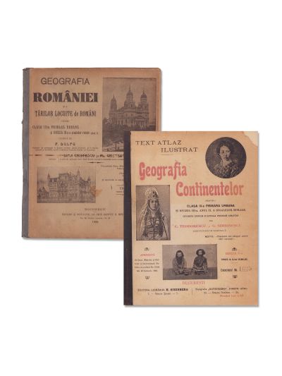 Geografia României + Geografia continentelor, 1909