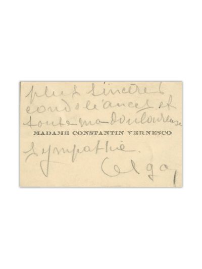 Alexandru G. Bacaloglu, colonel D. Protopopescu-Pake, Radu C. Djuvara, colecție de 9 cărți de vizită