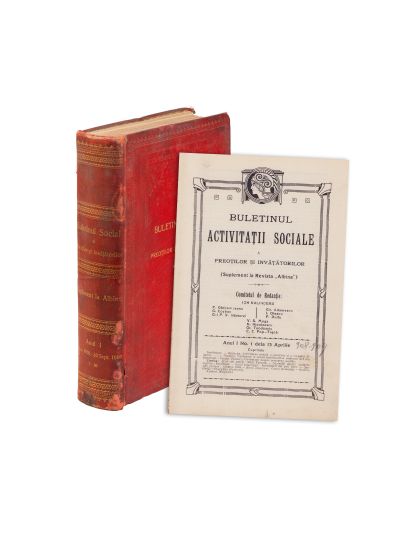 Buletinul activității sociale a preoților și învățătorilor, Anul I, 1908-1909