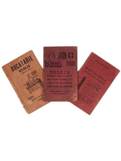 Elena Constantinescu, Bucătăria gospodinei române + Rețete cu produsele Dr. Oetker + Bucătăria vieneză, trei volume