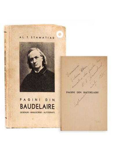 Al. T. Stamatiad, Pagini din Baudelaire, 1934, cu dedicație pentru Valerica Katina
