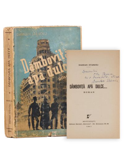 Damian Stănoiu, Dâmboviță apă dulce…, 1941, cu dedicație pentru Constantin Tănase