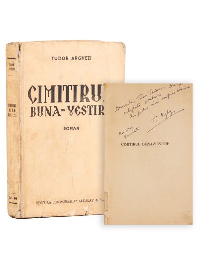 Tudor Arghezi, Cimitirul Buna-Vestire, [1936], cu dedicație pentru Tudor Teodorescu-Braniște