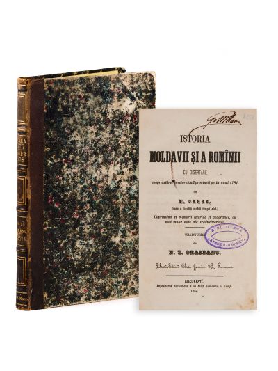 N. T. Orășanu trad., Istoria Moldovei și a României, 1857