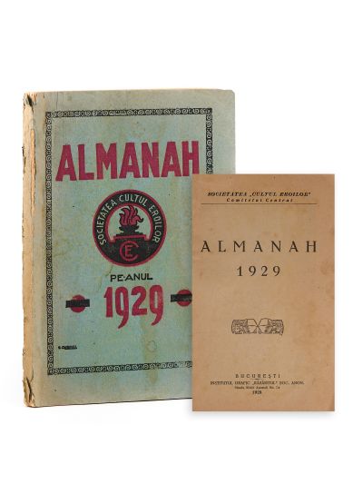 Societatea „Cultul Eroilor”, Almanah pe anul 1929