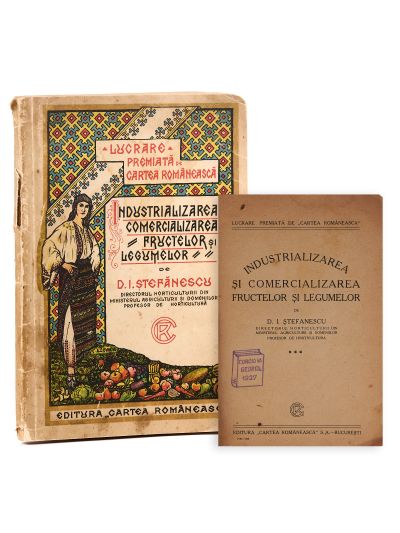 D. I. Ștefănescu, Industrializarea și comercializarea fructelor și legumelor, 1925