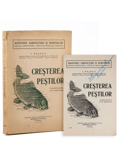I. Pojoga, Creșterea peștilor, 1938