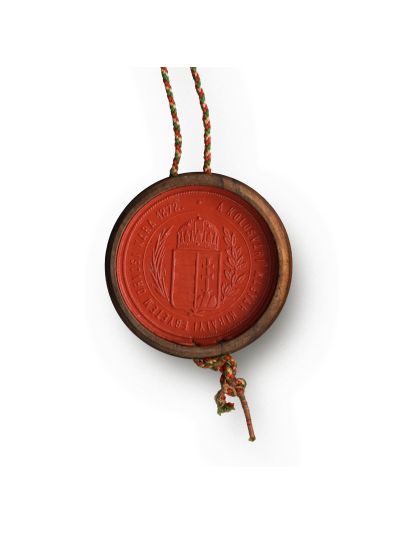 Diplomă de absolvent de medicină și farmacie din Cluj, 1890
