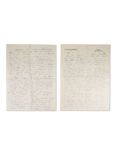 Dimitrie Gusti, scrisoare expediată lui I. Voronca, 17 martie 1946