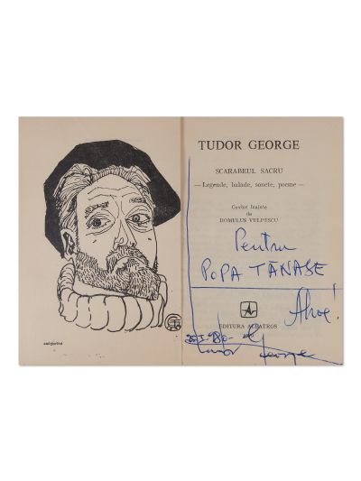 Tudor George, Scarabeul sacru, 1979, cu dedicație