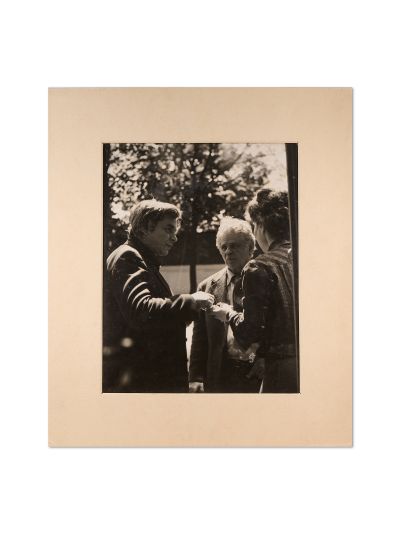 Nichita Stănescu, fotografie de mari dimensiuni, fotograf Liana Grill