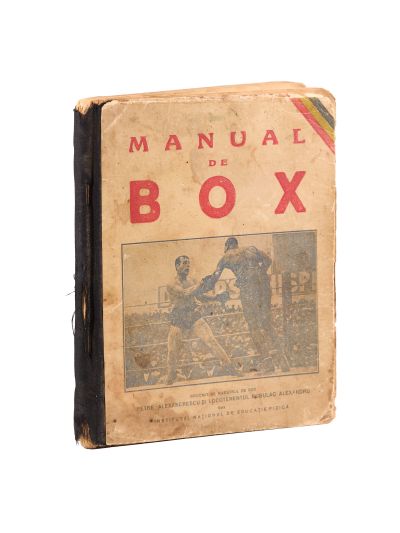 Petre Alexandrescu, Bubulac Alexandrescu, Manual de box, 1925, cu numeroase semnături olografe