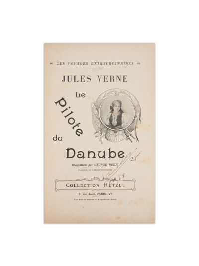Jules Verne, Le pilote du Danube, 1908, ediție Hetzel
