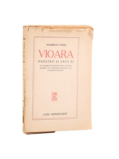 Maximilian Costin, Vioara, 1920
